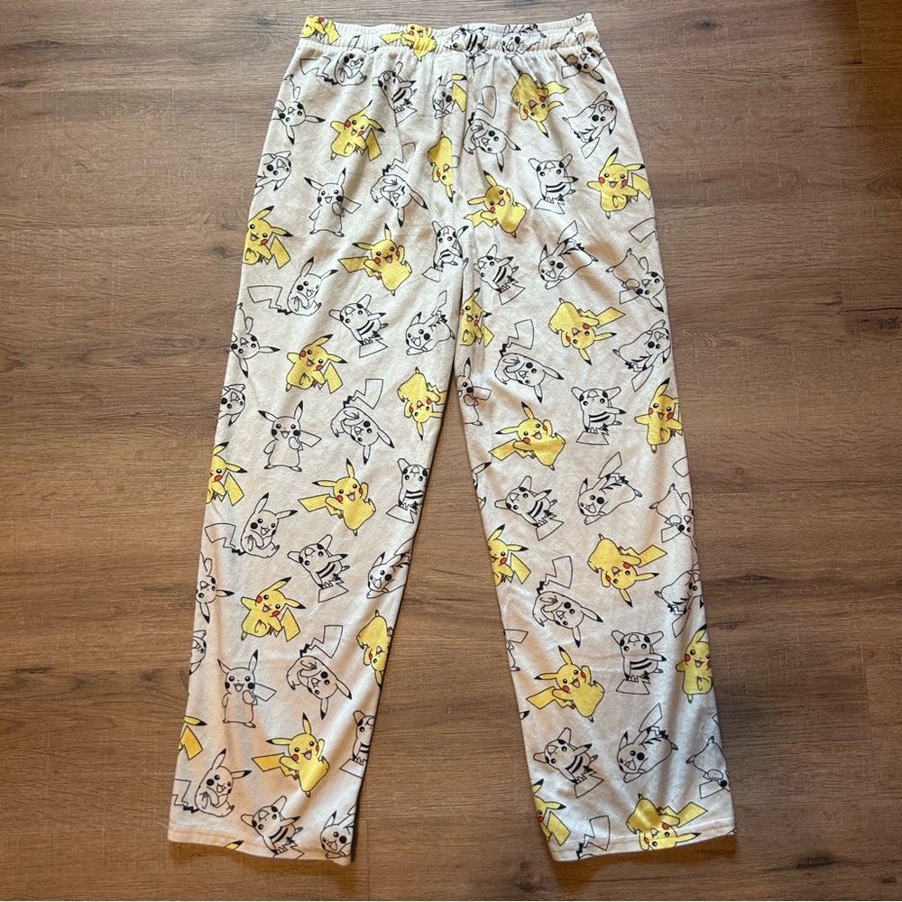 Pokémon Fleece PJ Pants EUC - Picture 4 of 7